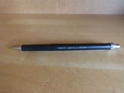 Druckbleistift schwarz mit Ersatzmienen 0,5mm Faber-Castell DS05