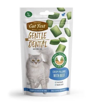 Cat Fest Zahnpflege-Kissen mit Rindfleisch 30 g