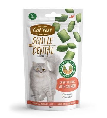 Cat Fest Zahnpflege-Kissen mit Lachs 30 g