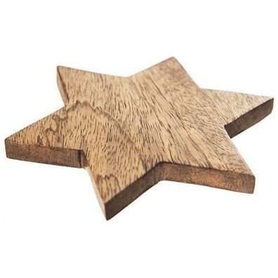 Untersetzer aus Holz, 12,5 cm