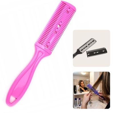 Effilier-Rasiermesser Frisierkamm Haarschneider Modellierkamm