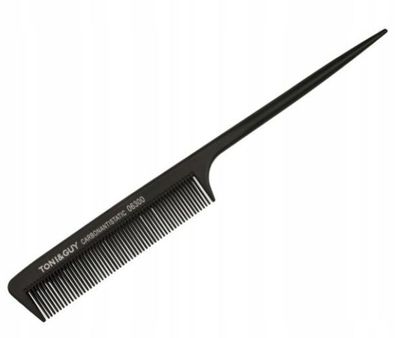 Friseur-Toupierkamm für Strähnchen antistatisch Carbon schwarz 06300
