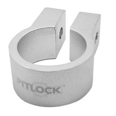 Sattelstützklemme 31,8mm, silber, Pitlock, PNOSS31N