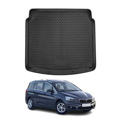 Kofferraummatte Kofferraumwanne für BMW 2er Gran Tourer F46 2014-2024 Gummi TPE