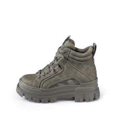 Buffalo Aspha Nc Mid - Khaki Kunstleder