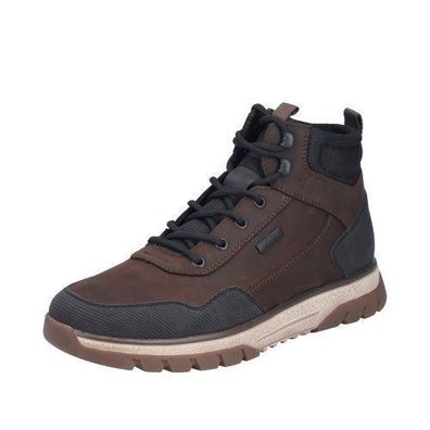 Rieker Schnürstiefel - Braun Leder