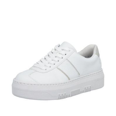 Rieker Sneaker Low - Weiß Kunstleder