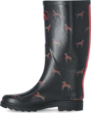 Trespass Damen Gummistiefel Samira - Female Welly Dog Print