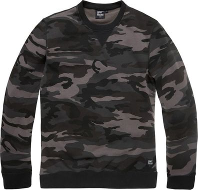 Vintage Industries Sweatshirt Greeley Crewneck Sweat Dark Camo