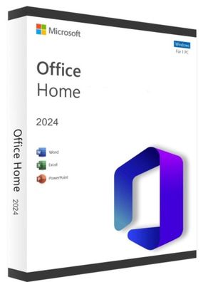 Microsoft Office 2024 Home I Kein ABO | Vollversion I1PC I Für Windows