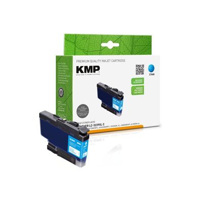 KMP Patrone Brother LC3239XLC 5000 S. remanufactured