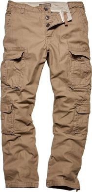 Vintage Industries Cargohose Pack Pants Dark Khaki