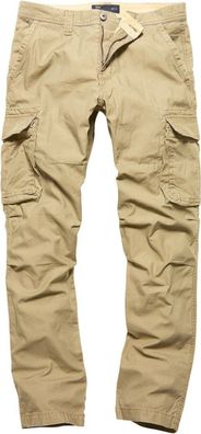 Vintage Industries Cargohose Reef Pants Dark Khaki