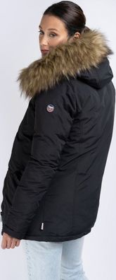Lonsdale Damen Winterjacke Kimmeridge Winterjacke mit Kapuze
