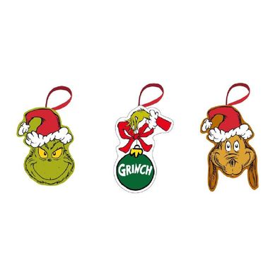 The Grinch Weihnachtsfigur dekorativ für Zuhause Advent Nikolaus und Weihnachtszeit