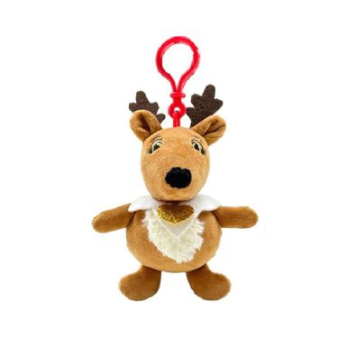The Elf Hirsch Bag Clip für Rucksack Tasche Schlüssel Weihnachten