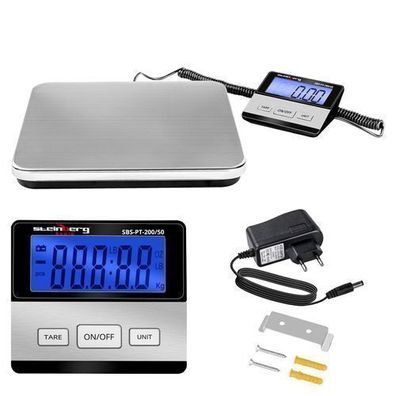 Plattformwaage für Pakete SBS-PT-200/50 bis 200 kg / 50 g
