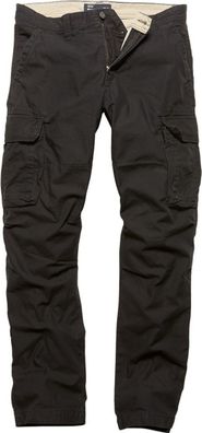 Vintage Industries Cargohose Reef Pants Black