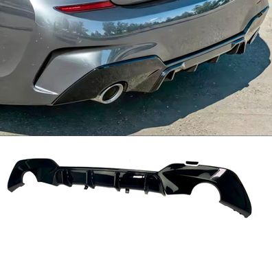 Heck Diffusor schwarz Hochglanz für BMW 3er G20 G21 M Paket