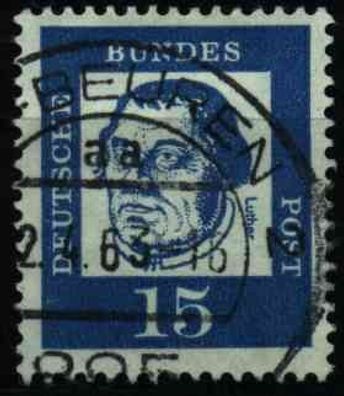 BRD DS BED. DEUT. Nr 351y zentrisch gestempelt X0E6F32
