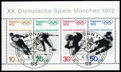 BRD BLOCK Kleinbogen 1949 1989 Block 6 ESST-BON S4DFBBA