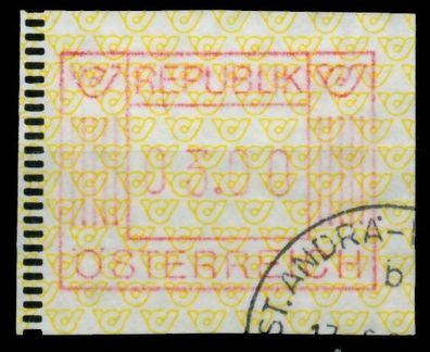 Österreich Automatenmarken Nr ATM 1-3S gestempelt X81CFE2