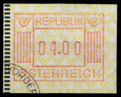Österreich Automatenmarken Nr ATM 1-4S gestempelt X81CFF2