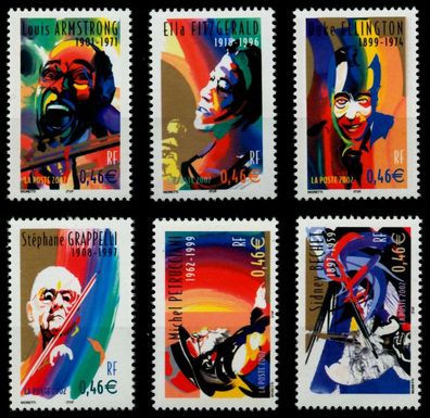 Frankreich 2002 Nr 3637-3642 postfrisch S01D0A6