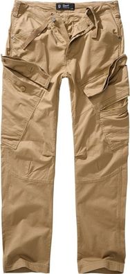 Brandit Herren Hose Adven Slim Fit Pants Camel