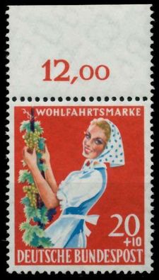 BRD BUND 1958 Nr 299 postfrisch ORA X8C6B1E