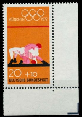 BRD 1972 Nr 719 postfrisch ECKE-URE X8C95E6