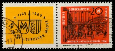 DDR Zusammendruck Nr WZd121 gestempelt WAAGR PAAR X8D7456