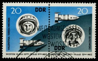 DDR ZD Nr WZd 90 gestempelt WAAGR PAAR X8D7652