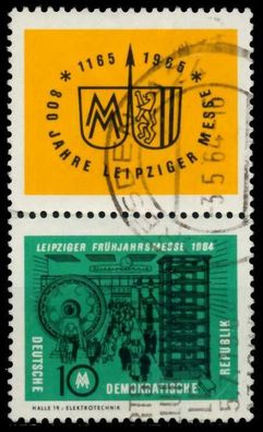 DDR Zusammendruck Nr SZd44 gestempelt SENKR PAAR X8EB462