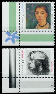 BRD BUND 1996 Nr 1854-1855 postfrisch ECKE-ULI X8FBDE6