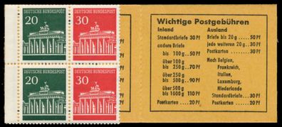 BRD Markenheftchen Nr MH 14d postfrisch X6C67A6