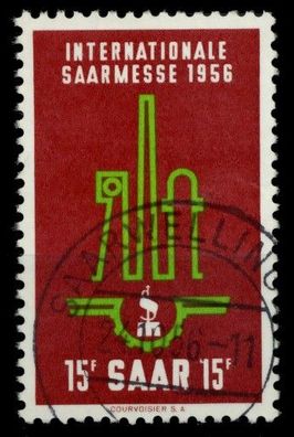 Saarland 1956 Nr 368 gestempelt X6DFA72
