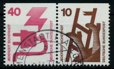 BRD BUND Zusammendruck Nr W47 gestempelt WAAGR PAAR X7849AE