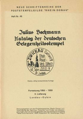 Handbuch DT. Gelegenheitsstempel TEIL 4 X787EB6