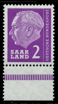SAAR OPD 1957 Nr 381 postfrisch URA X799BBE