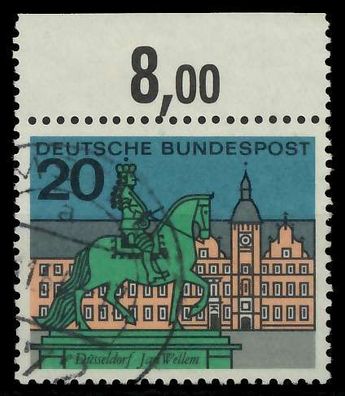 BRD 1964 Nr 423 gestempelt ORA X7ECC9A