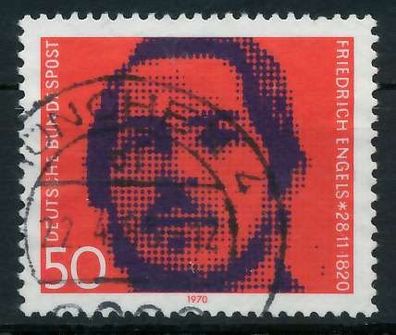 BRD 1970 Nr 657 zentrisch gestempelt X832F4E