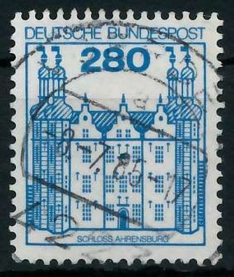 BRD DS BURGEN U. Schlösser Nr 1142 gestempelt X926FEA