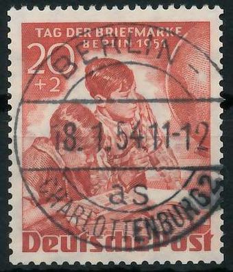 BERLIN 1951 Nr 81 zentrisch gestempelt X64212E