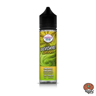 Dinner Lady Overdrive Pineapple KIWI APPLE Longfill Liquid 5ml