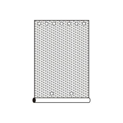 Sonderanfertigung Geo Bubble™ Sommerabdeckplane 400µ | Blau / Schwarz | Premium