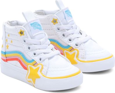 Vans Jungen Lifestyle Sneaker Sk8-Hi Zip Rainbow Star 000BVN