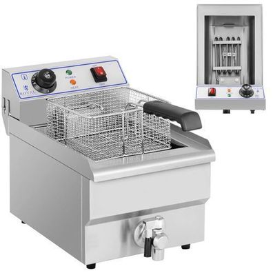 Verstellbare elektrische Fritteuse - 10 l, 3200 W