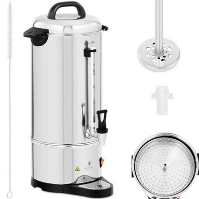 Kaffee- und Teemaschine mit Wasserhahn und Abtropfschale, 1200 W, 9 l