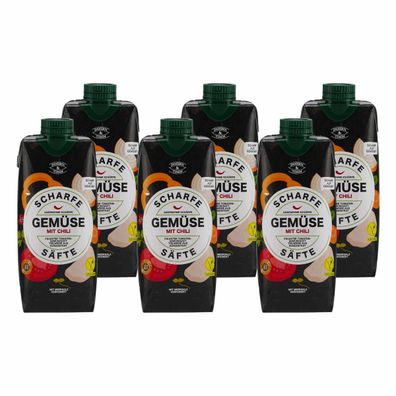Scharfe Säfte Gemüse (12 x 0,5L)